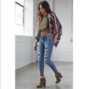 bullhead vintage rip and repair jeans 👖